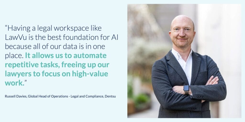 Dentsu builds global legal collaboration: 10,000+ contracts, 40+ markets, one LegalOS